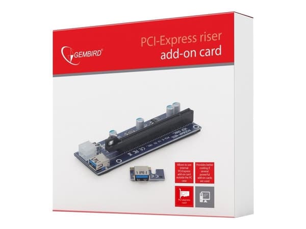 Gembird RC-PCIEX-03 - Stigekort