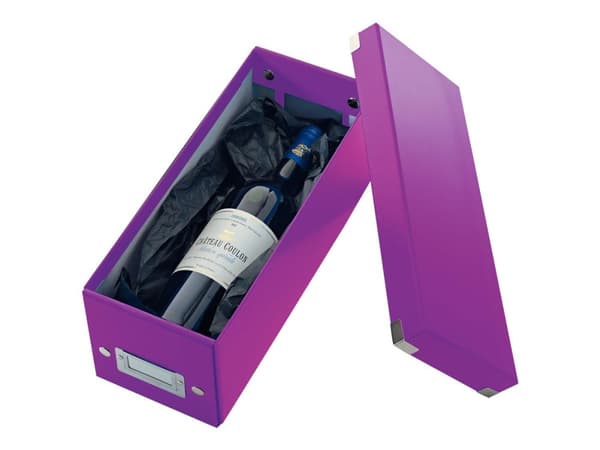 Leitz Click & Store - Förvaringsbox - lila metallic