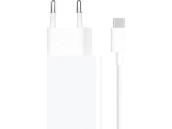 Xiaomi MDY-12-EJ - Strømadapter - 67 watt - 3 A (USB) - på kabel: USB-C - hvit