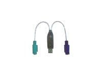 MicroConnect - Tastatur- / musadapter - USB
