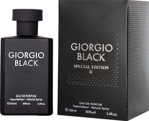 Giorgio Group Black Special Edition II Intense Eau De Parfum 100ml