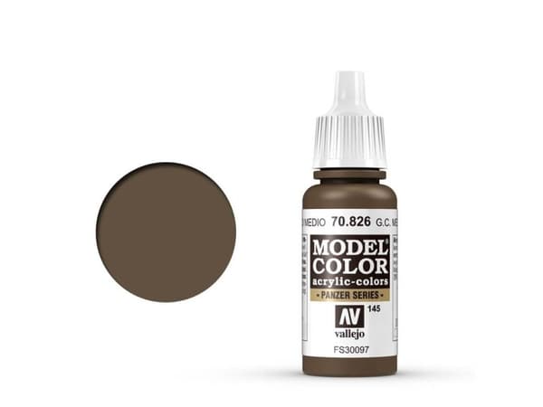 Vallejo 70.826, Brun, Acryl maling, Væske, 17 ml, 1 stykker |