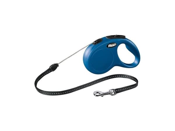 Flexi New Classic Flexibelt hundkoppel 5 m