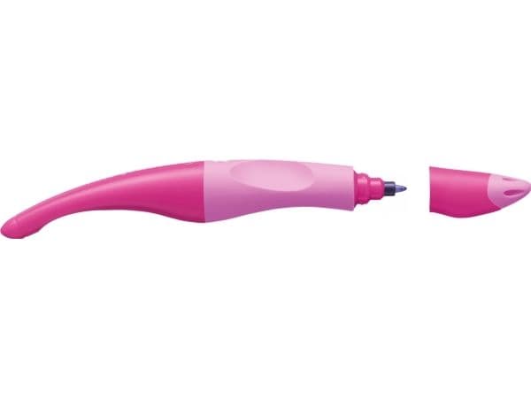 STABILO EASYoriginal, Stiftpenna, Rosa, Blå, 0,5 mm, Medium, Vänsterhänt