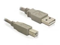 Delock - USB-kabel - USB (hane) till USB typ B (hane) - USB 2.0 - 3 m