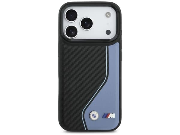 BMW M Carbon Logo MagSafe-skal för iPhone 17 Pro - blå