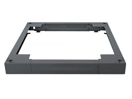 Intellinet 19" Plinth, Racksokkel, Stål, Sort, 1 stykker, 8 kg