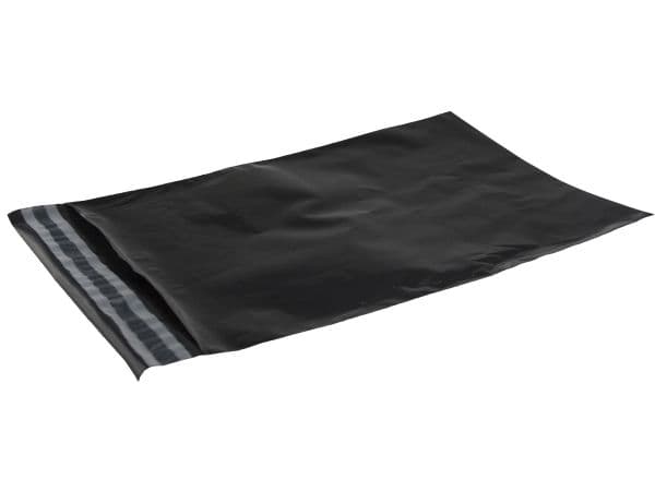 Kuljetussäkit PE musta 230x325 mm - (100 kpl)
