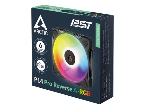 Arctic Fan 140*140*27 P14 Pro Reverse A-RGB-vifte