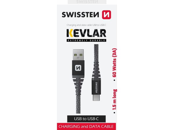 USB-kabel Sourcing USB-A til USB-C 1,5 m grå (71541010)