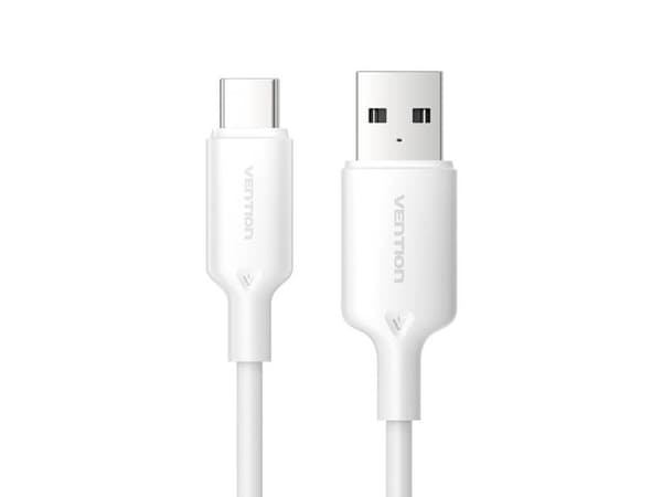 USB-kabel Vention USB-A till USB-C 1 m vit (CTQWF)