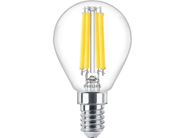 Value Led Krone Dæmbar - 3,4W-40W/927 E14 P45 Klar Master Value Led Krone Dæmpbar