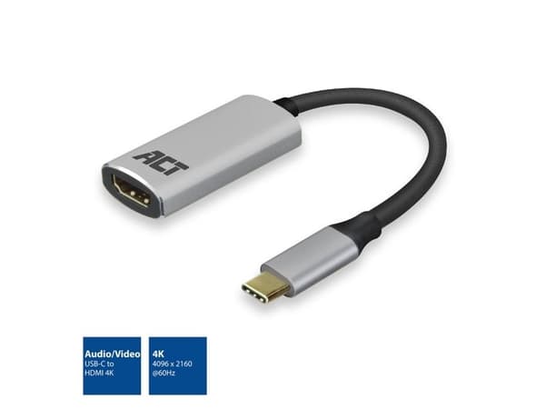 ACT AC7010 USB-C naar HDMI adapter