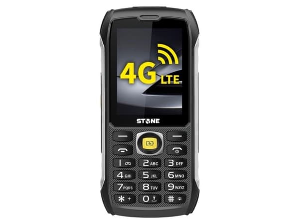 eSTAR STONE 4G Kestävä vedenpitävä musta