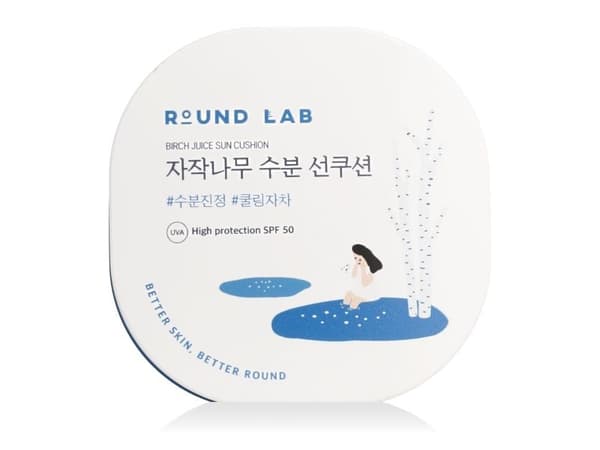Round Lab Birch Juice Moisturizing Sun Cushion SPF 50+ PA++++