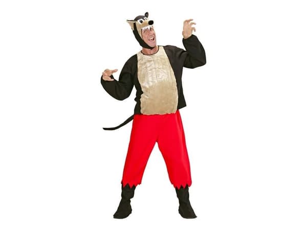 Store stygge ulv kostume
