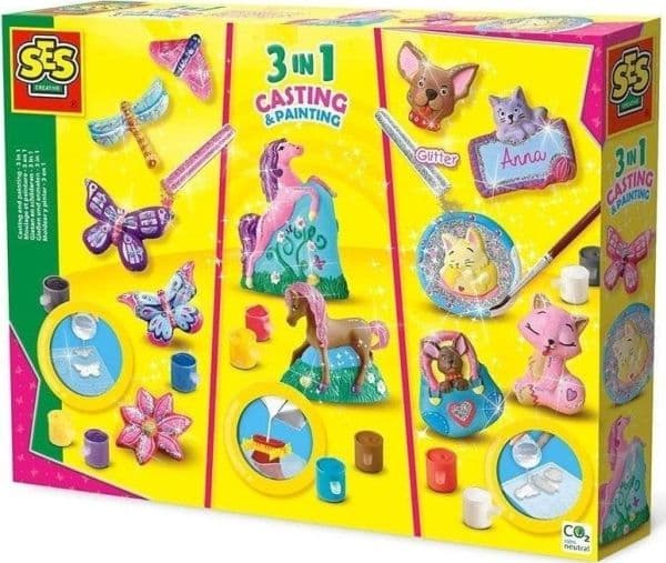 SES Creative Muotti ja malli - 3 in 1