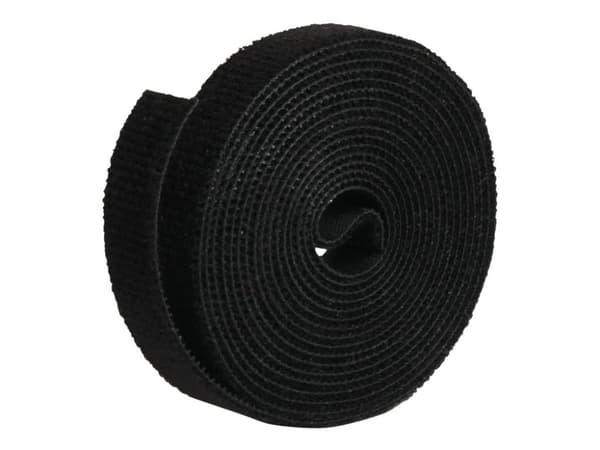 LTC ROLL STRAP - Kardborreremsa - svart