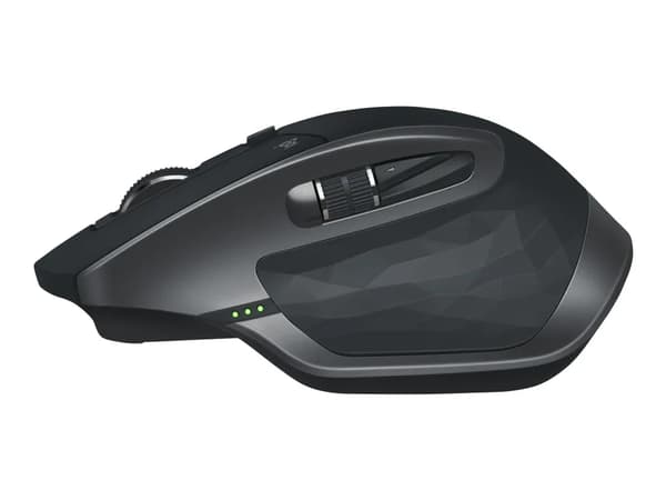 Logitech MX Master 2S - Mus - laser - 7 knapper - trådløs - KUN Bluetooth, ingen USB-mottaker - grafitt