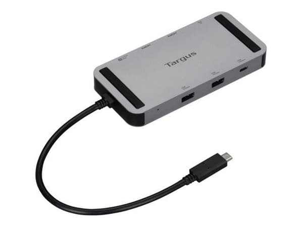 Targus - Dokkingstasjon - USB-C / USB4 / Thunderbolt 3 / Thunderbolt 4 - 2 x HDMI, USB-C - 1GbE