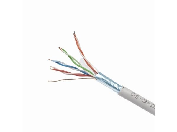 Gembird - Samlet kabel - 100 m - FTP - CAT 5e - solid - grå