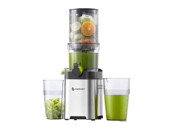 Slow Juicer Amzchef CE-ZM1902M-SV (silver)