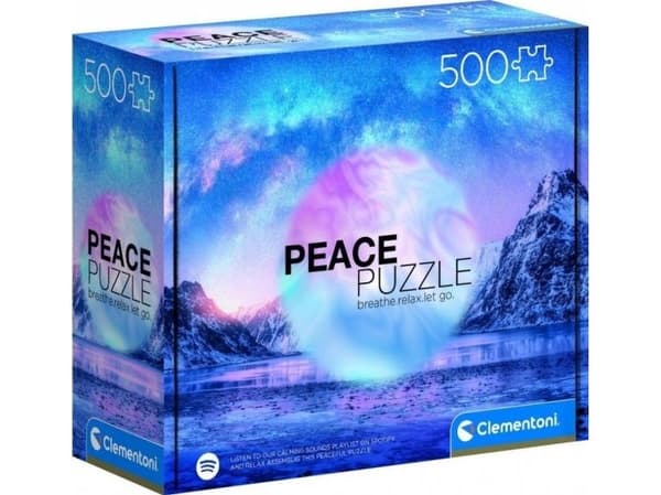 Puzzle Peace Collection vaaleansininen, 500 palaa