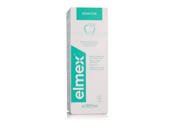 ELMEX SENSITIVE mouthwash 400ml green