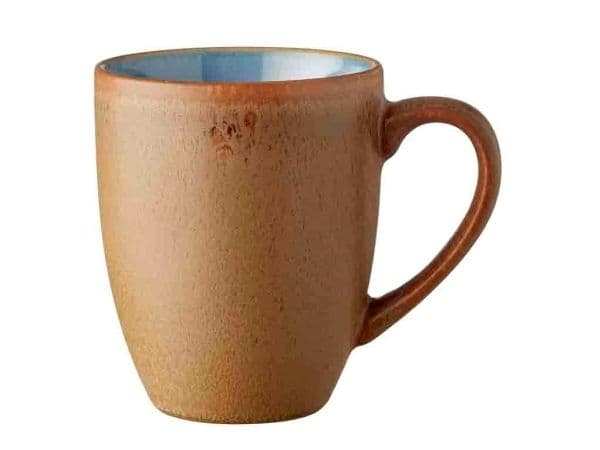 BITZ 28084, Sett, 0,3 L, Blå, Tre, Steintøy, Kopp, Universal