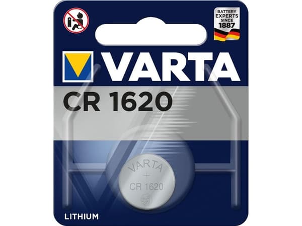 Varta Electronics - Batteri CR1620 - Li - 70 mAh