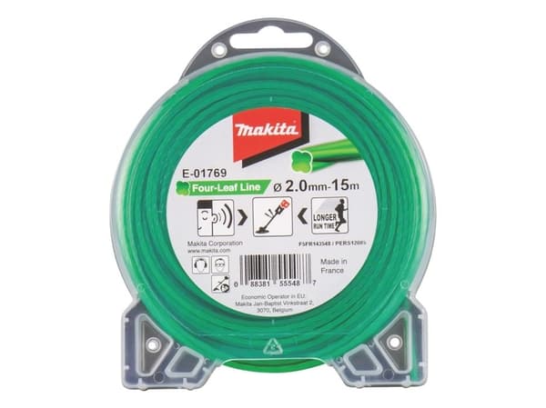 Makita - Gresstusserstreng - 2 mm - lengde: 15 m