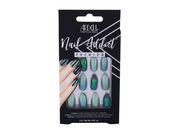Ardell Addict Green Glitter Chrome False Eyelashes