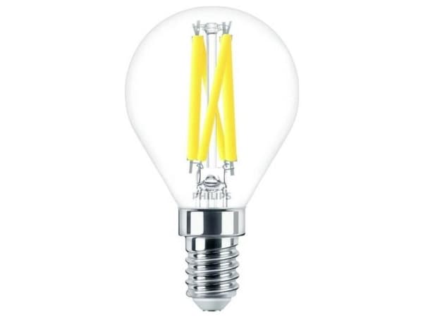 Philips MASTER LED Crown DimTone 5.9W (60W) E14 P45 Kirkas E14 P45