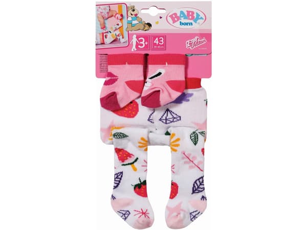 BABY born Tights & Socks, 2 ass. 43cm