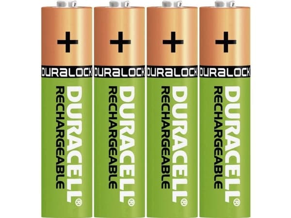Duracell batteri, STAYCHARGED, AAA, 4 stk.
