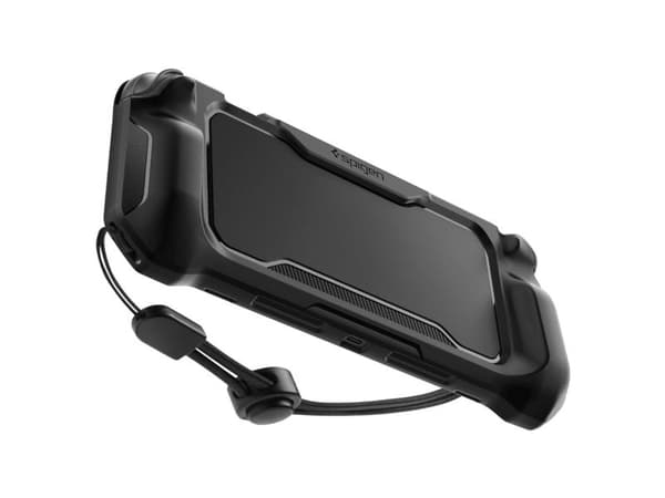 Hurtel Spigen Rugged Armor-deksel til Nintendo Switch 2 - Matt Svart