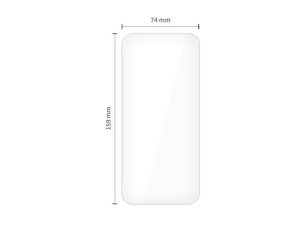Tech-Protect Easy Set+ 3-pak herdet glass til iPhone 16 Pro Max / 17 Pro Max - transparent