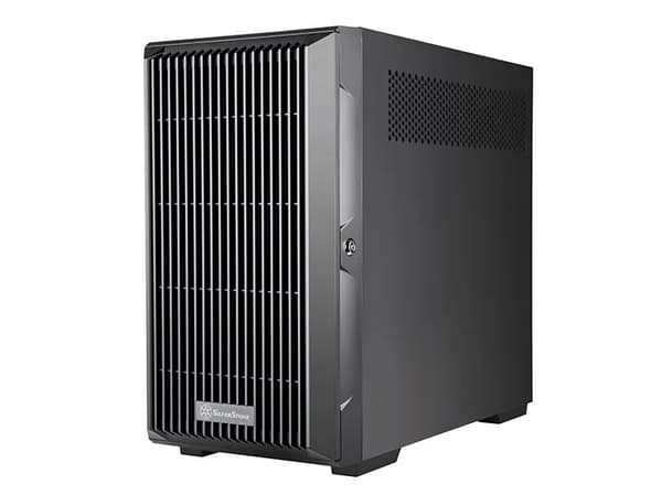 SilverStone CS382 - Tower - mini ITX / micro ATX - ingen strømforsyning (ATX / PS/2) - USB/lyd