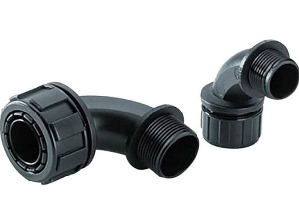 LAPP SILVYN® MPC 90° M 25x1,5 grå slangkoppling (10 st)