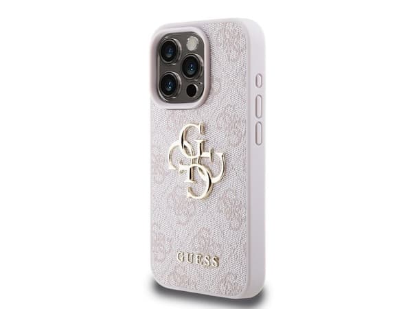 GUESS , Etui, Apple, Apple iPhone 15 Pro, 15,5 cm (6.1"), Rosa
