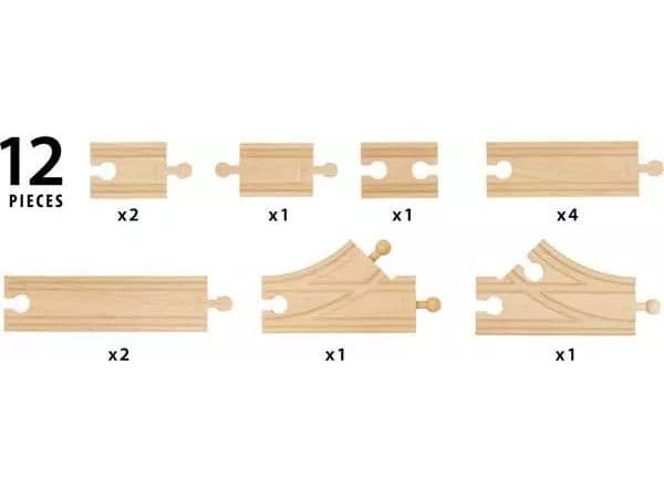 BRIO 36099 Starter Track Pack