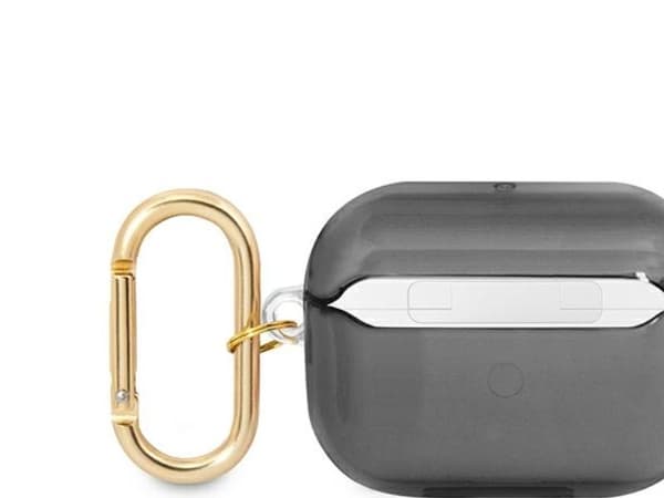 Guess  GUAPHHTSK AirPods Pro cover czarny/black Strap Collection