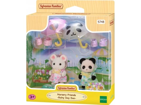 Sylvanian Families Kompisar i regnet