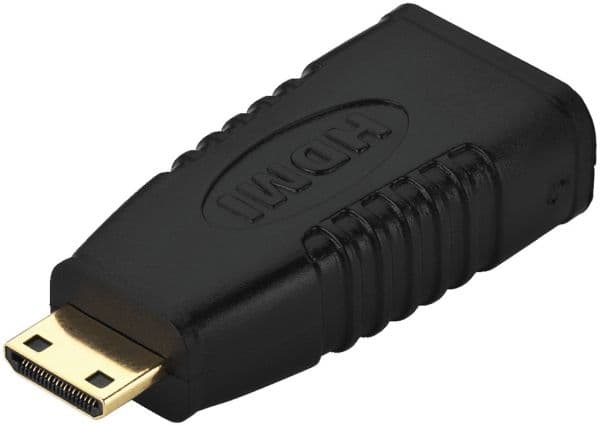 Goobay 68841, HDMI Typ-A, HDMI Typ-C, Sortera