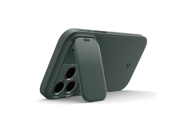 Spigen Optik Armor MagSafe Case for iPhone 17 Pro Max - Green