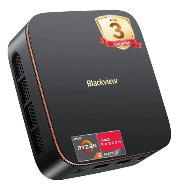Mini PC Blackview MP20 AMD Ryzen 3 3300U/8GB/SSD 2