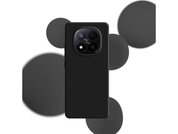 3MK Silikoni Case do Xiaomi Redmi Note 14 Pro+ czarny