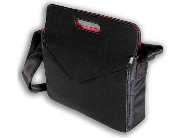 Vax Tuset - Notebook-väska - 15.4" - svart / röd