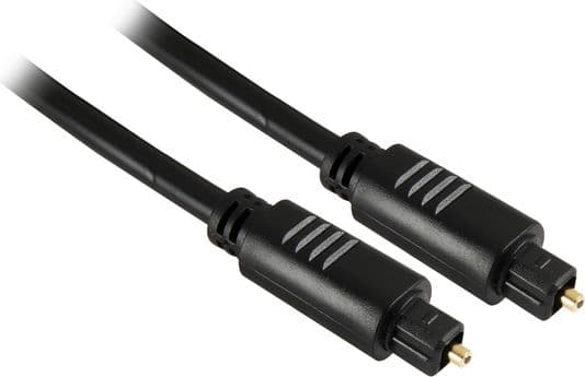Goobay 50565, Toslink, Hankjønn, Toslink, Hankjønn, 2 m, Sort