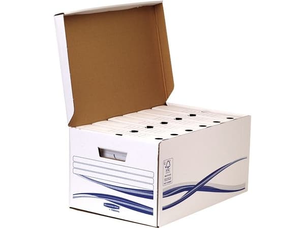 Bankers Box BASIC A4+ - Förvaringsbox (paket om 10)